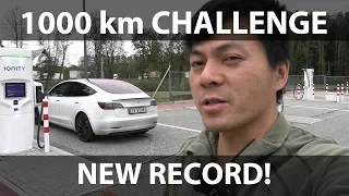 Model 3 1000 km challenge after 200 kW update