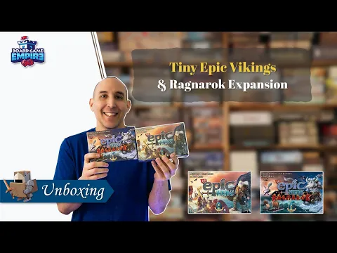 Tiny Epic Vikings & Ragnarok Expansion Unboxing