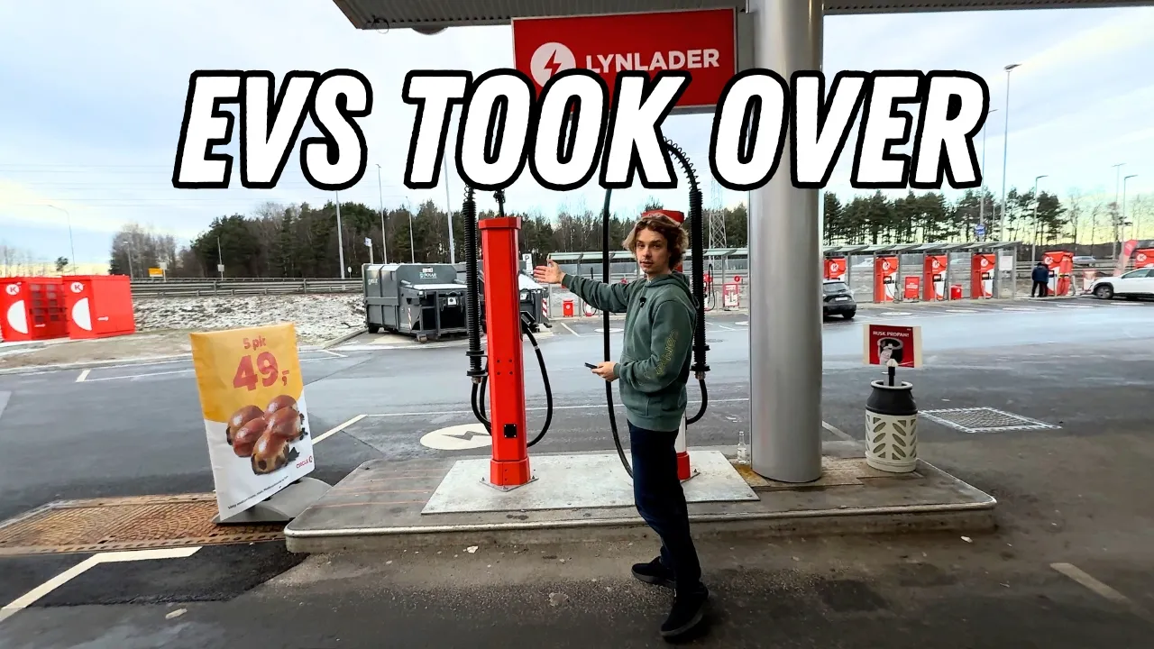 This Is What’s Happening to Gas Stations In The Electric Car Capital! The Rise Of Energy Stations