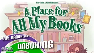 The Gamer Side unboxing: A Place for All My Books