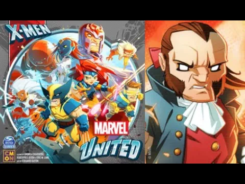Marvel United: X-Men Play Through - Phoenix and Cyclops Vs The Hellfire Club