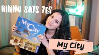 My City Review - Rhino Says Yes | Cardboard Rhino