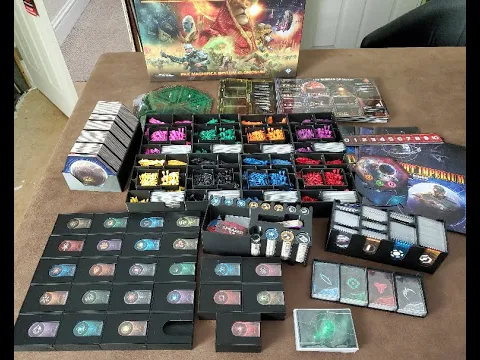 Twilight Imperium 4th Edition - 3D Printed Insert (holds everything in one box)