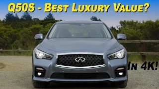 2015 Infiniti Q50S and Q50 Hybrid Review and Road Test - DETAILED in 4K!