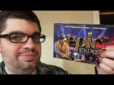 DGA Plays Board Games: Tiny Epic Crimes - Solo Playthrough