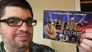 DGA Plays Board Games: Tiny Epic Crimes - Solo Playthrough