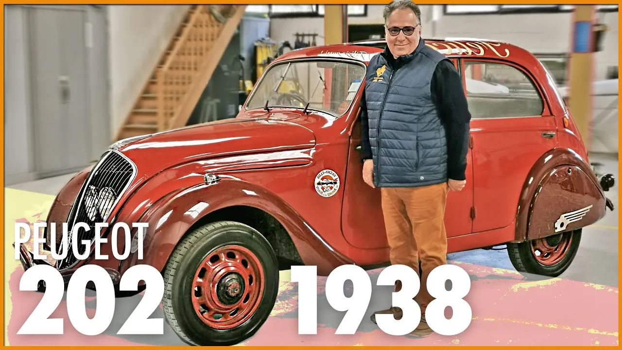 PEUGEOT 202 🇫🇷 Elle a démocratisé l'Automobile (Mais il faut serrer ses freins tout les 750KM !)