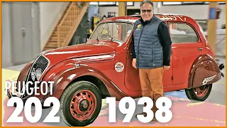 PEUGEOT 202 🇫🇷 Elle a démocratisé l'Automobile (Mais il faut serrer ses freins tout les 750KM !)