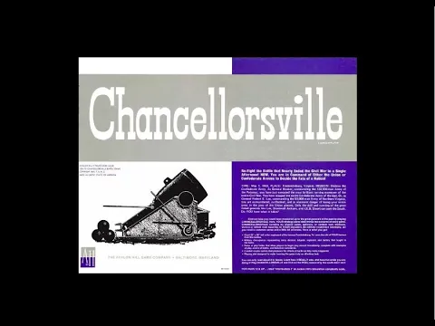 How To Play: Chancellorsville