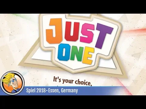 Just One — game overview at SPIEL '18