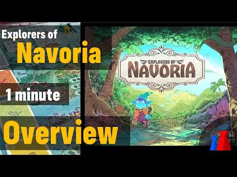 Explorers of Navoria -1 minute Overview - Peaky Boardgamer