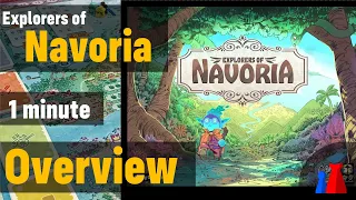 Explorers of Navoria -1 minute Overview - Peaky Boardgamer