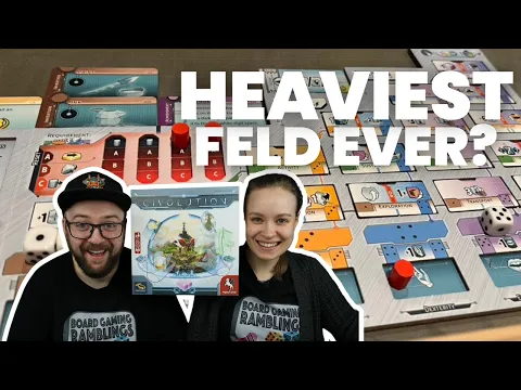 Is this the heaviest Stefan Feld game so far? - Civolution Board Game Review
