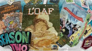 Cracking Open...Amsterdam Board Game Design: L'oaf, Goblin Laundromat, Medievallons @wulfhorngames