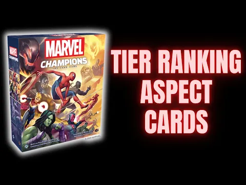 Tier Ranking Aspect Cards in the Marvel Champions Core Box