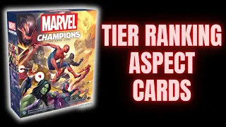Tier Ranking Aspect Cards in the Marvel Champions Core Box