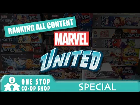 Marvel United | Ranking All Content (S1 & S2) | One Stop Co-op Shop Streamed