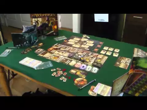 Board Game Review and Gameplay Demo - Alchemists