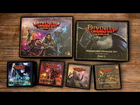 Unboxing - Divinity Original Sin The Board Game