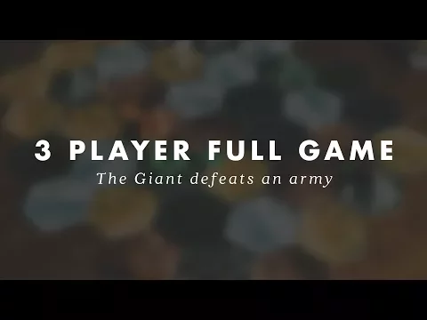 3 Player Full Gameplay | The Giant defeats an army