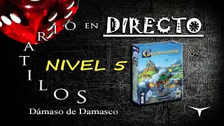 🔴Partida Niebla en CARCASSONNE🔴NIVEL 5 #DirectoConDD #solitario