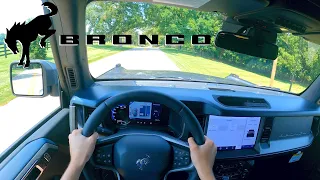 ALL-NEW 2021 Ford Bronco Outer Banks // POV Review & Drive (3D Binaural Audio)