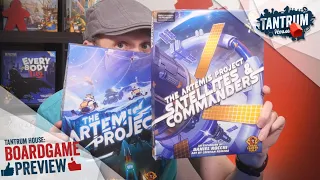 Artemis Project Satellites and Commanders