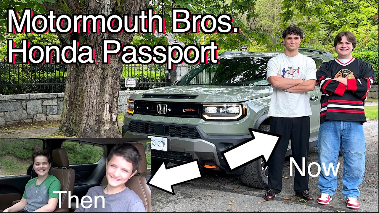 Motormouth Bros. Then and now, plus the 2026 Honda Passport Review