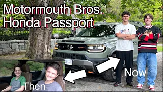 Motormouth Bros. Then and now, plus the 2026 Honda Passport Review