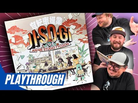 Jisogi: Anime Studio Tycoon - 3p Playthrough