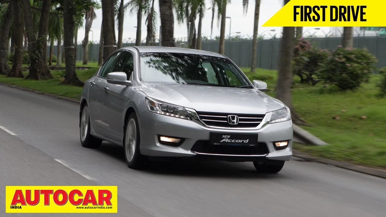 2015 Honda Accord | Exclusive First Drive Video Review | Autocar India