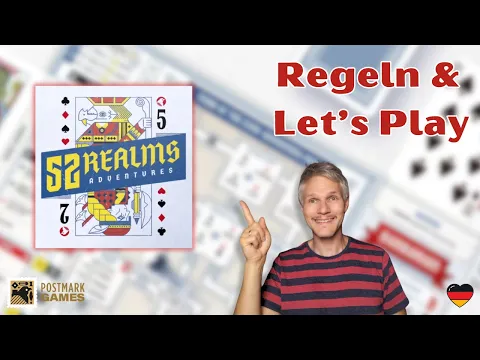 ️ 52 Realms ️ - Spielregeln & Let's Play - Postmark Games