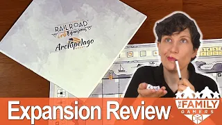 SNAP Review – Railroad Ink: Archipelago [with The Family Gamers]