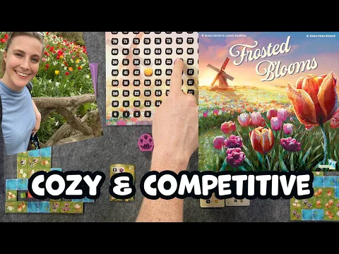 Frosted Blooms Full Playthrough | Cozy, Colorful & Competitive
