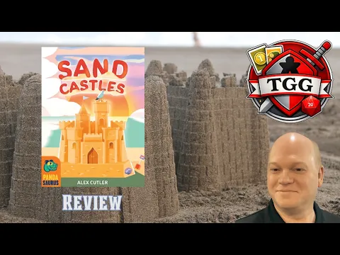 Sandcastles Board Game Review | Fun Drafting & Tile-Laying Beach Game