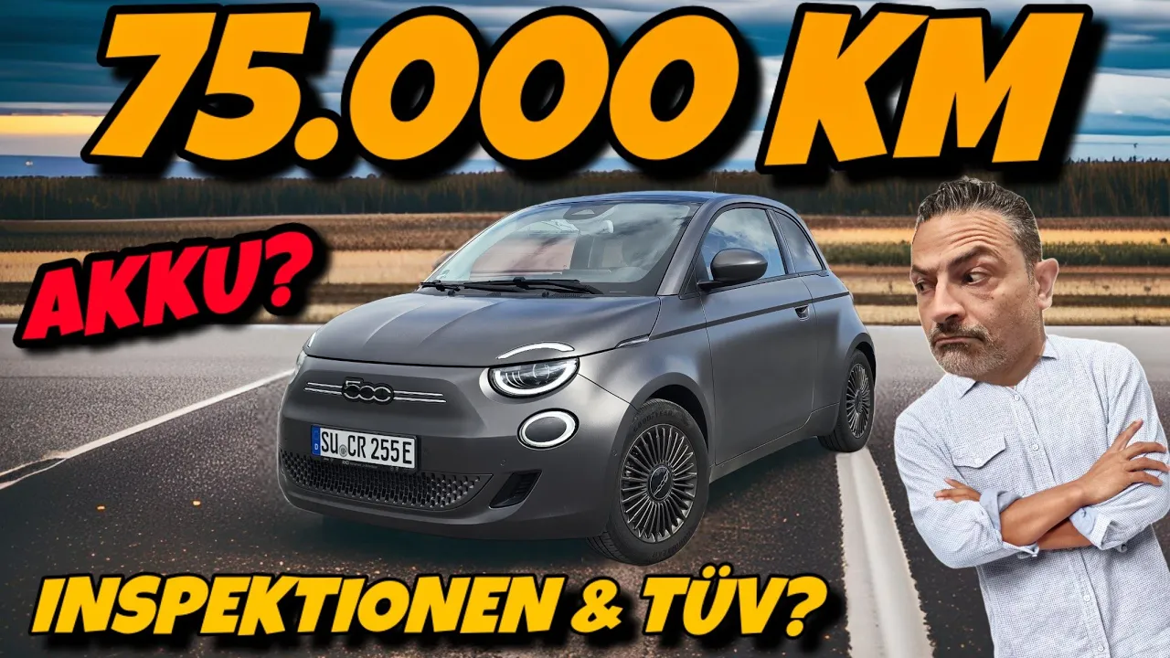 Fiat 500e Akku nach 75.000 Km im Check. Gebrauchtes Elektroauto kaufen? #ev
