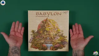 UNBOXING - BABYLON - Board Games - #indabox