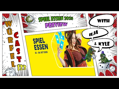 Würfel Cast - Episode 123 - Spiel Essen 2025 Preview