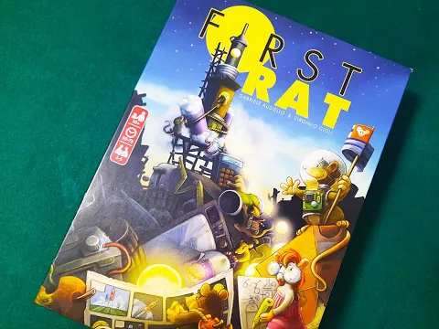 First Rat - Board Game Unboxing