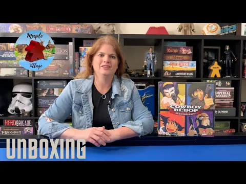 Cowboy Bebop: Space Serenade Board Game Unboxing