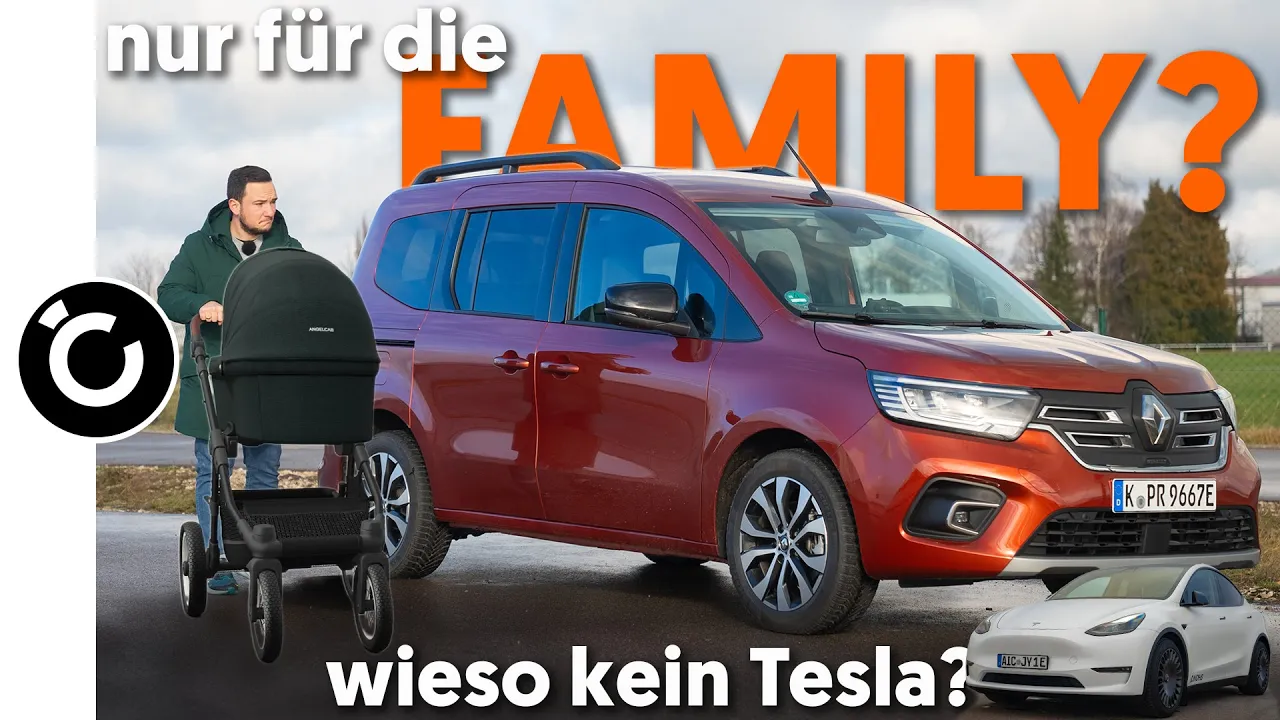 Renault Kangoo E-Tech - Schiebetür statt Tesla Model Y?