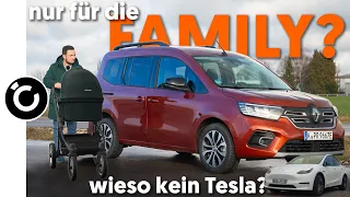 Renault Kangoo E-Tech - Schiebetür statt Tesla Model Y?