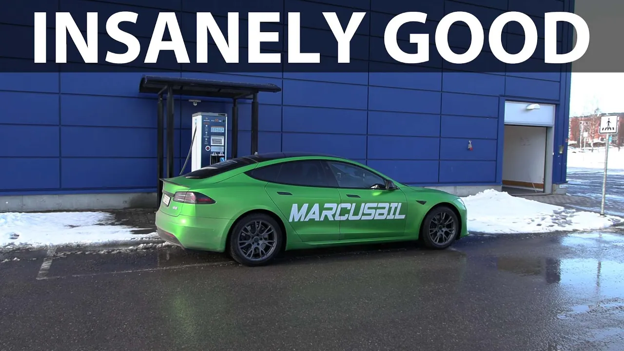 Tesla Model S Plaid range test