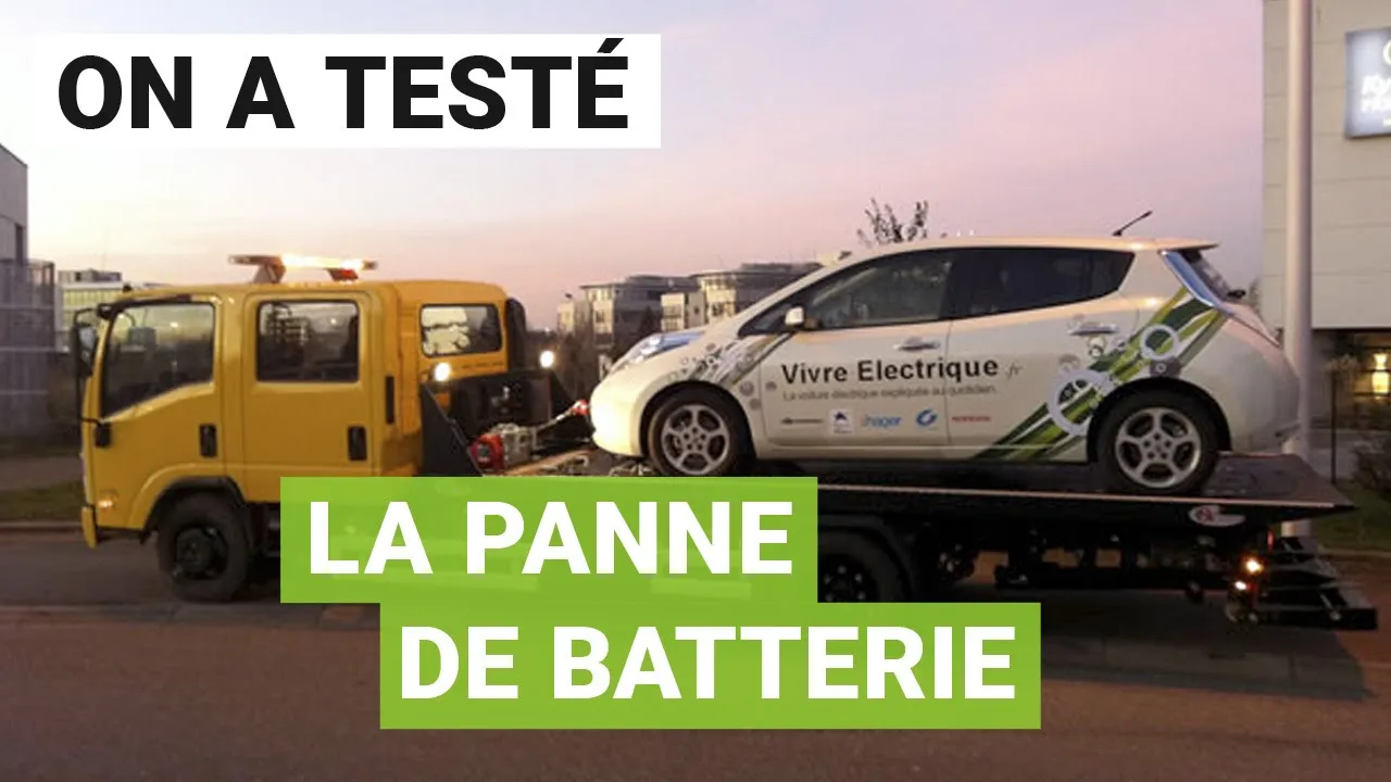 On a testé la PANNE de batterie en voiture électrique (Nissan Leaf)