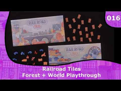 Forest and World playthrough | 16 | Railroad Tiles Playthrough Series