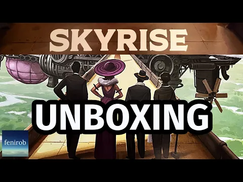 Skyrise Board Game | Retail Version | Unboxing (No Talking)
