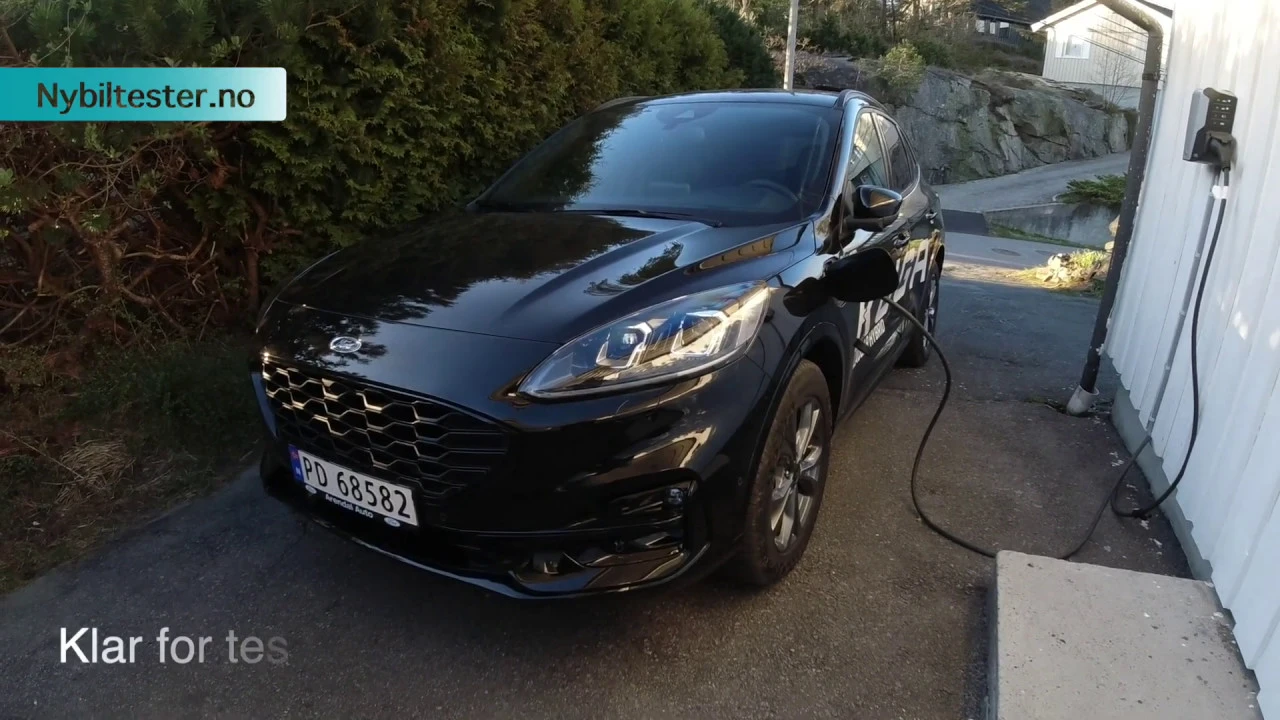 Test av nye Ford Kuga som ladbar hybrid
