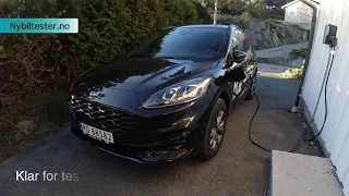 Test av nye Ford Kuga som ladbar hybrid