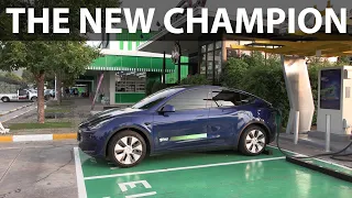 Tesla Model Y RWD Bangkok challenge