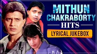Mithun Chakraborty Super Hit Songs | Lyrical | Mithun Chakraborty Hits | Taraana | Ahankaar | Khwaab